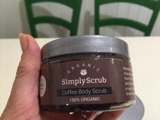 organic coffee body scrub