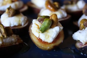 Heather's Fresh Fig Canapes