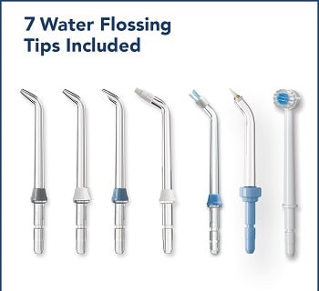 waterpik water flossing tips