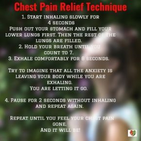 How to Stop Chest Pain From Anxiety & Stress - in 60 Seconds ⌚