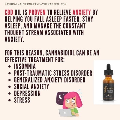 cbd oil for anxiety at night