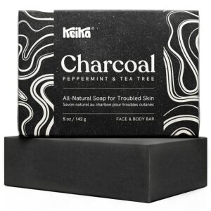 activated charcoal soap for age spots, acne, eczema