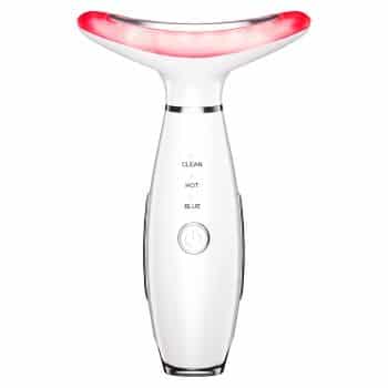 increase collagen production with a red light therapy face massager