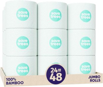 save trees toilet paper bambbo toxin free