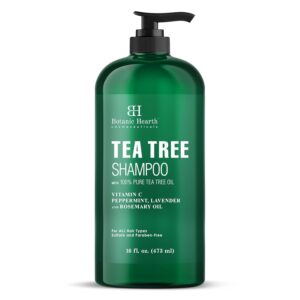tea tree oil shampoo for dry and itchy scalp