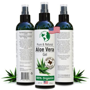 earths daughter organic aloe vera gel